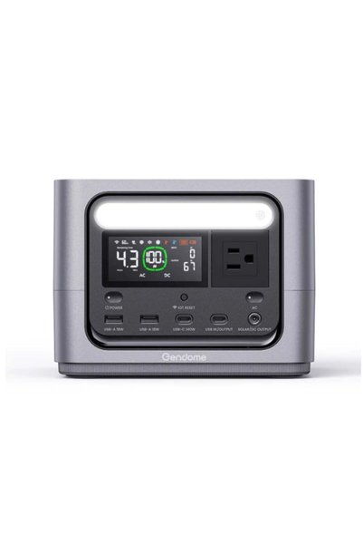 Gotion Gendome GO 300 - Stație portabilă pentru camping, pescuit 300W cu bate...