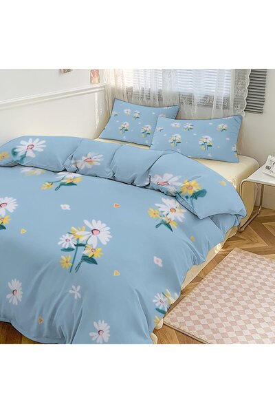 LEADER GLOBAL Premium Comfort Bohemian 3 Pieces Bedding Set, Decor Bedding