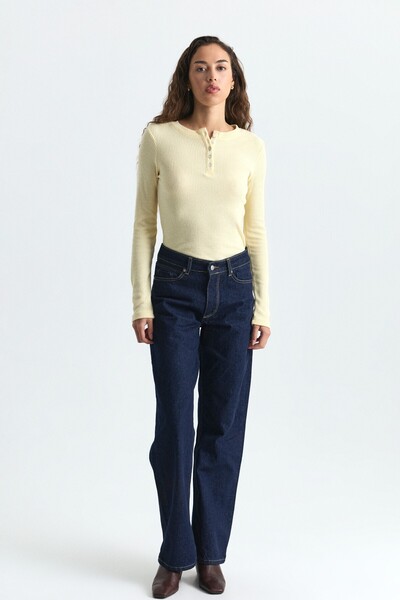 Antioch Henley Knitwear T-Shirt