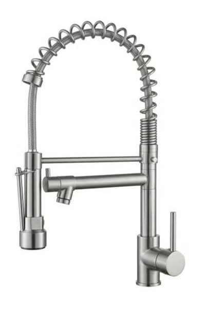 Generic Kitchen Faucet with Pull Down Sprayer, 360° Swivel Spring Sink Mixer ...