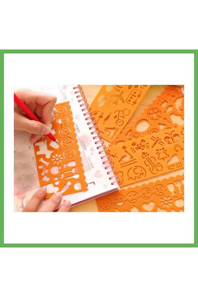 TheGencoo 3D Printing Everyday Objects and Emoji Drawing Template - Multi-Pat...