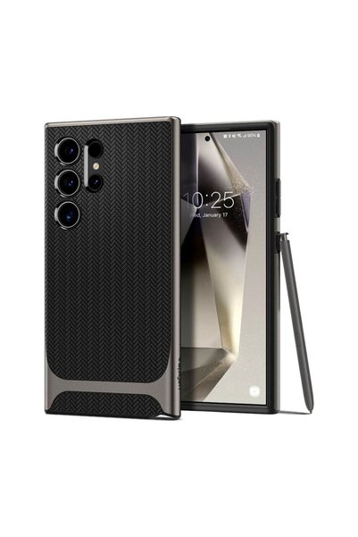 Spigen Husa pentru Samsung Galaxy S24 Ultra cu protectie anti-soc Mil-Grade s...