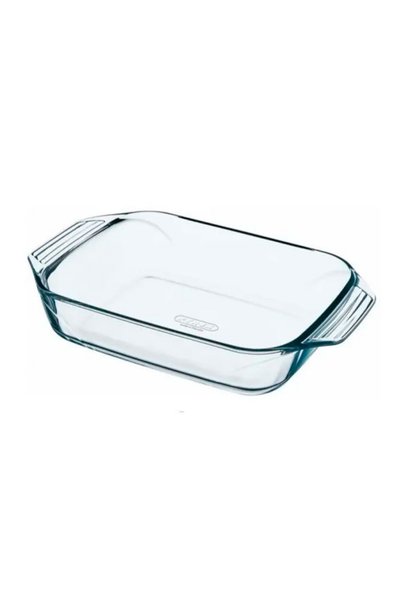 Pyrex Tavă de copt Irresistible dreptunghiulară adâncă din sticlă borosilicat...