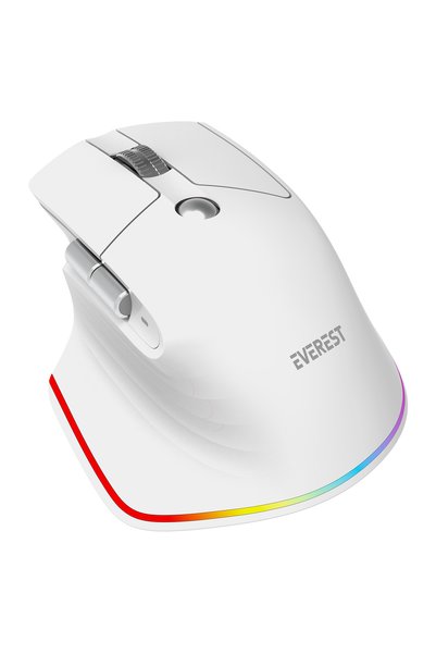 Everest SMW- 178 HANDY 2in1 Bluetooth+2,4Ghz Şarjedilebilir 4000 DPI Yatay/Dikey Wheel Ergonom