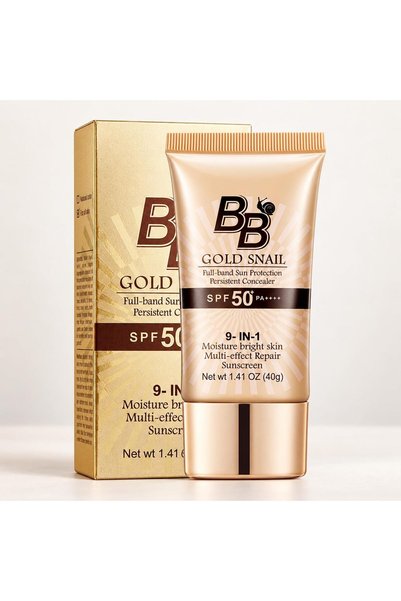 JDLYEVER BB Sunscreen Cream, 40g Lightweight Makeup Base, Natural