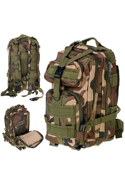 OEM Στρατιωτικό Τακτικό Σακίδιο Πλάτης, χρώμα CAMO, χωρητικότητας 25 λίτρων