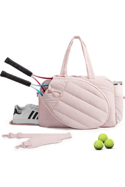 OASISGALORE Tennis Bag for Men Women, Tennis Racket Bag Holds 2 Rackets with ...