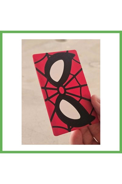 TheGencoo 3D-Printed Decorative Card Cover, Bank Card Case, Spider Web Theme,...