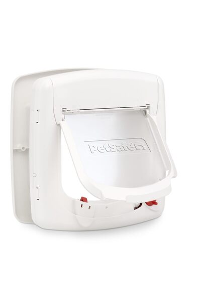 PetSafe , Deluxe Magnetic Cat Flap, Selective Entry, 4 Way Locking - Staywell...