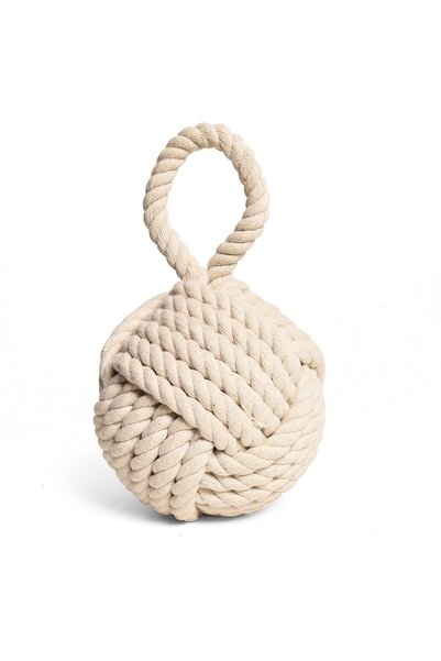 GENERAL Pomeat Decorative Door Stop - Rope Weighted Doorstop, Knot Nautical H...