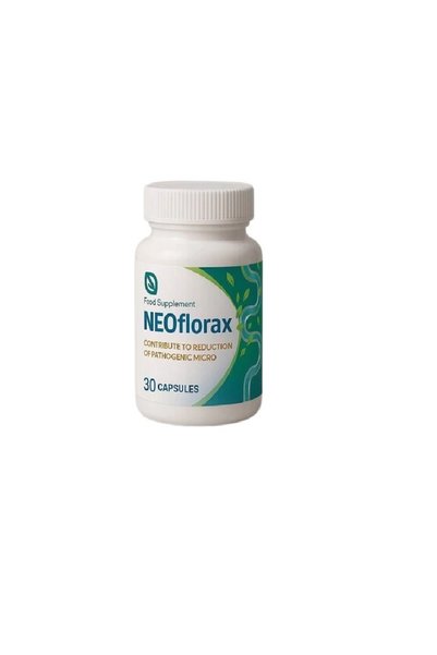OEM NEOflorax, 30 capsule, supliment pentru susținerea digestiei și detoxifie...