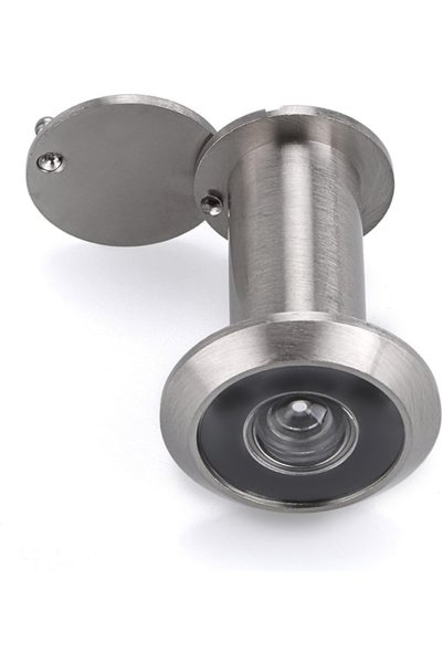 Generic Safety Door Viewer,Solid Brass 220-degree Door Viewer/Peephole with H...