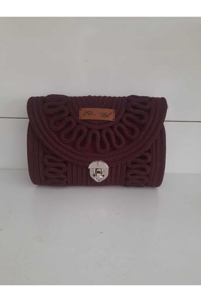 MTG JÜT TASARIM Sümbül Model Crossbody Jute Wicker Cord Strap Handmade Should...