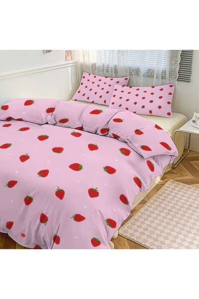 LEADER GLOBAL Premium Soft Bohemian Bedding Set 3 Pieces, Duvet & Pillow Covers
