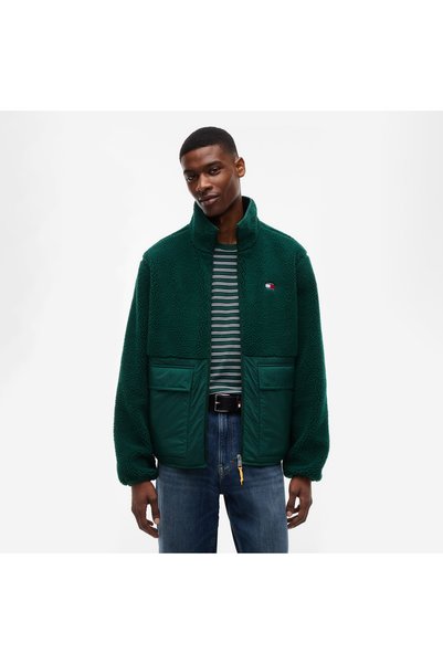 Tommy Hilfiger Essential Mix Teddy Men's Green Jacket