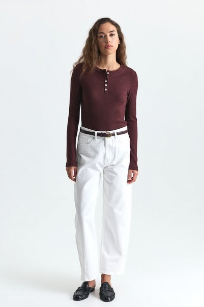Antioch Henley Knitwear T-Shirt