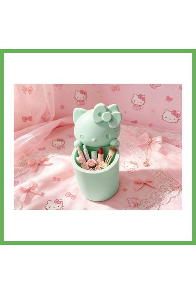 TheGencoo 3D-Printed Pencil Holder with a Cute Cat Figure and Bow Detail - De...
