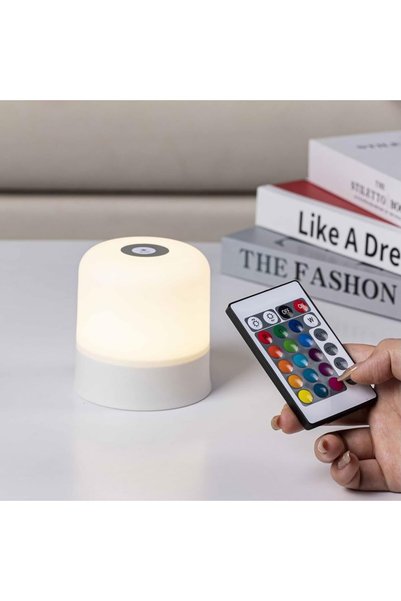 GENERAL Rechargeable LED Night Light, Dimmable LED Bedside Lamp； Baby Nursery...