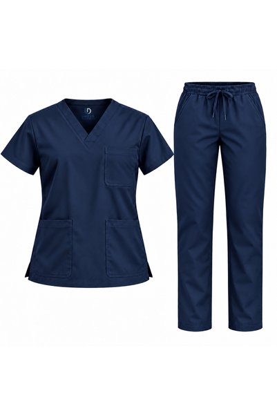 UD United Designers Men's Twill Fabric Medical Scrub Set