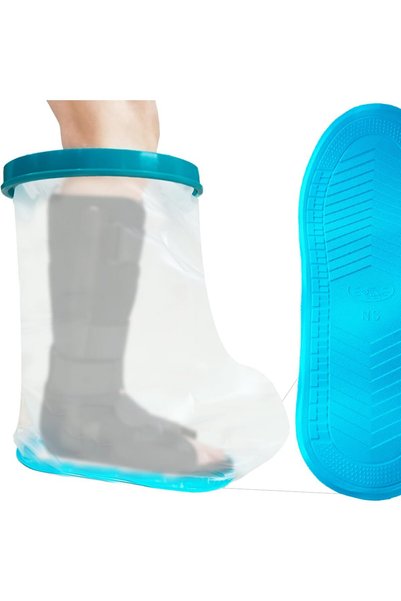 Dotail Protector impermeabil, mărimea XL, 58 x 51 cm, pentru gambă, reutiliza...