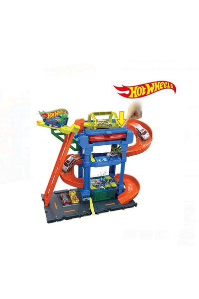 HOT WHEELS Spălătorie auto - Mattel