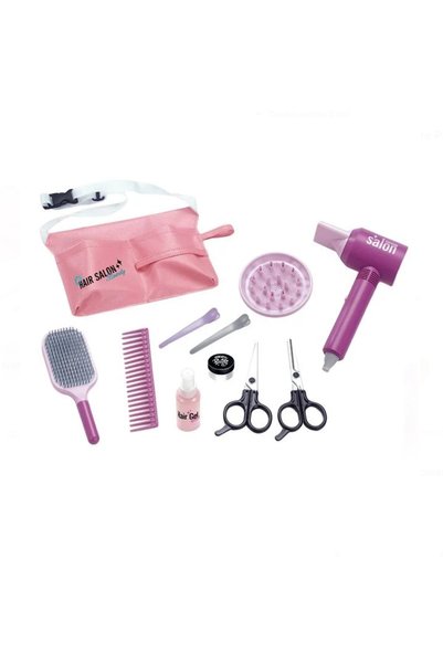 Generic Brand Set de Joaca Coafor & Ingrijire Par cu Accesorii pentru Fete - ...
