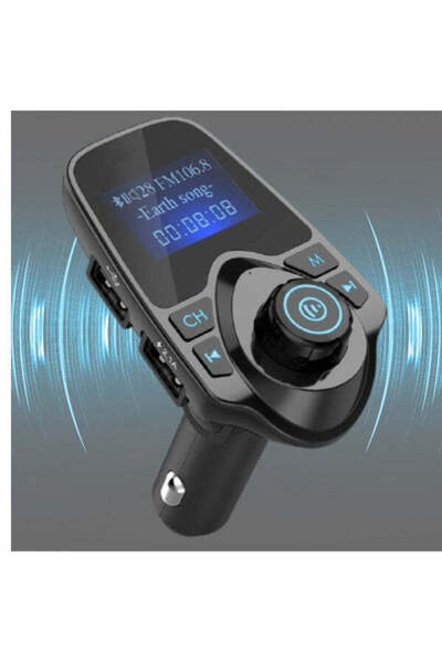 NO BRAND Modulator pentru masina cu bluetooth si USB