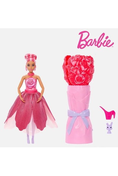 Barbie Papusa Pop Reveal Trandafir Rosu - Mattel