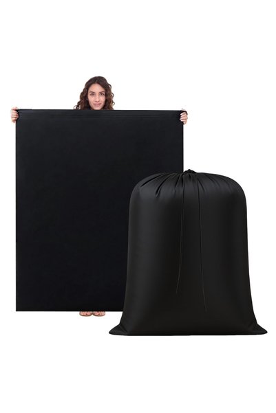 NALACAL 2 Pack Clothes Storage Bag, 43" x 55" Moving Bags Heavy Duty Extra La...