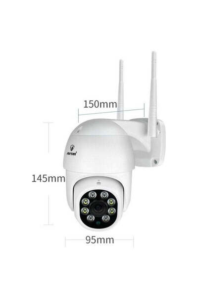 NO BRAND Set 2 x Camera de supraveghere wi-fi cu ip si rotatie 360 grade, Jor...