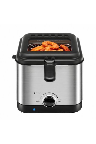 Luxis Φριτέζα βαθιάς τηγανίσματος λαδιού 2,5 L, 1000 W, ρυθμιζόμενος θερμοστά...