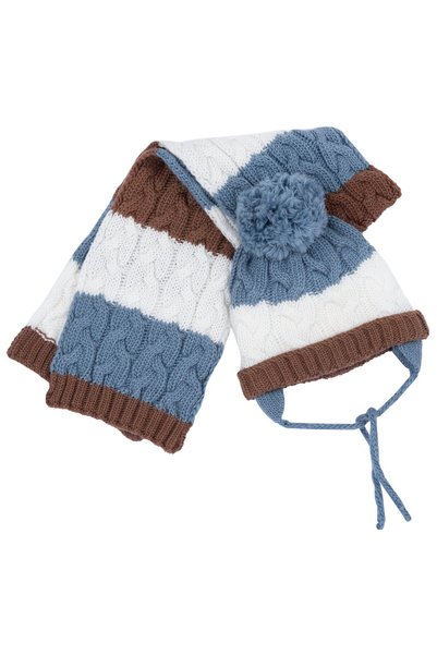 Chicco Caciula si esarfa copii Chicco, turcoaz, 00404-69MFCO