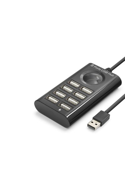 Marsilyan USB Hub 8 Port 480 Mbps 1 M Siyah HDX7052 TG-BSVA43
