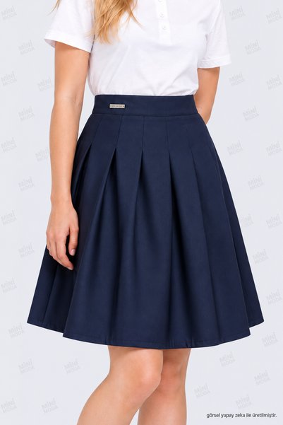 Minimoda Kids Fustă-pantalon plisată pentru fetițe