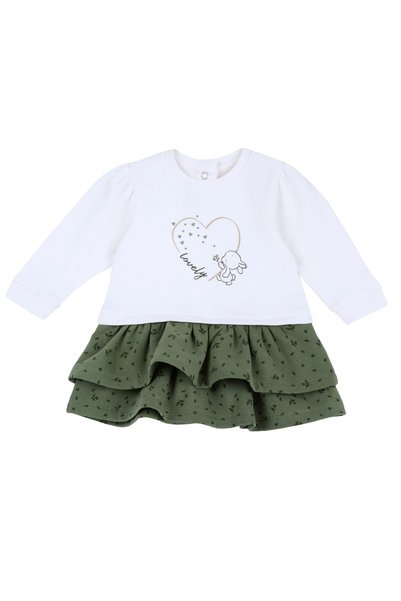 Chicco Rochie copii Chicco, Alb cu model, 03180-71MFCO