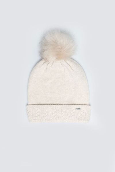 Big Star Căciulă de damă de iarnă cu pompon perlat Stanilo 103 ONE SIZE