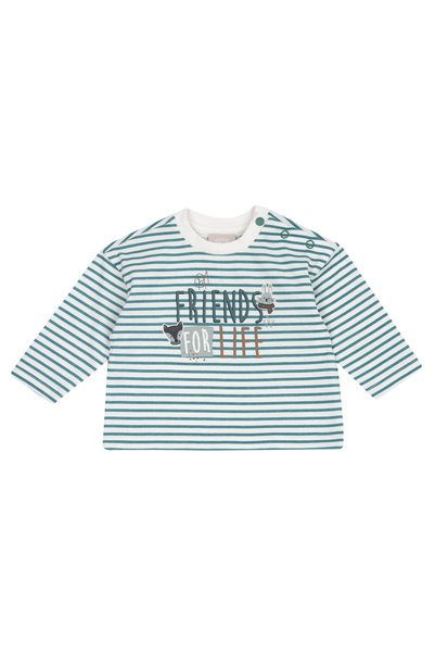 Chicco Bluza copii Chicco, maro cu alb, 00560-69MFCO