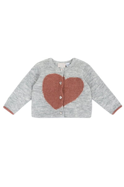 Chicco Cardigan copii tricotat, Gri Deschis, 07791-67MFCO