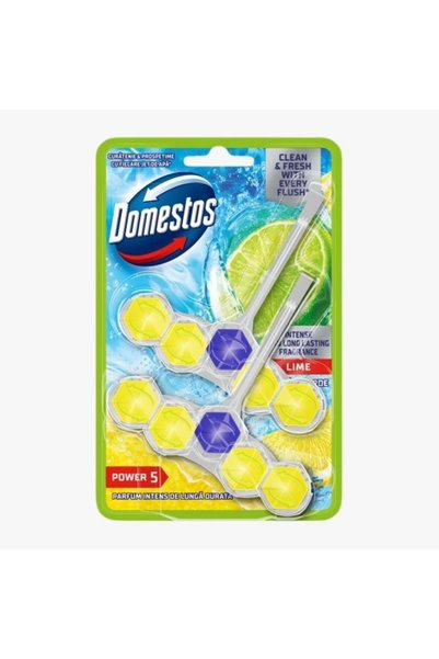 Domestos Power 5 Lămâie 2 x 50 g