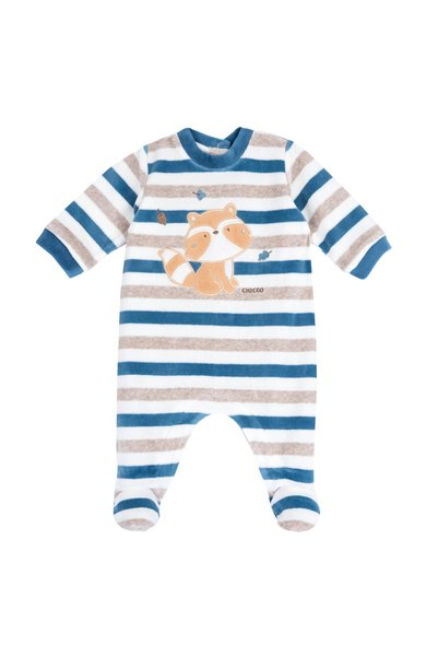 Chicco Salopeta bebelusi Chicco, Maro Cu Alb, 07507-67MFCI