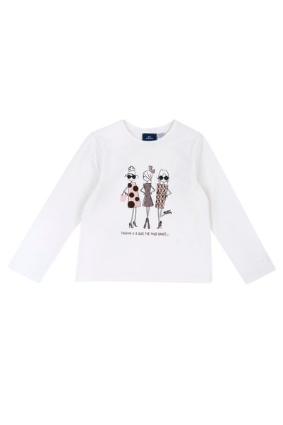 Chicco Bluza copii Chicco, Crem, 02537-71MC