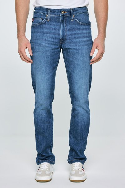 Big Star Blugi bărbați slim fit bleumarin Terry talie înaltă 552 W33 L34