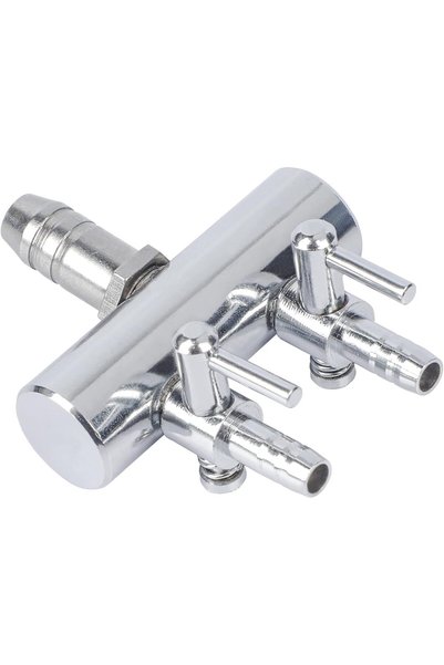 Arabest Aquarium Air Control Valve, 2 in 1 Professional Stainless Steel Fish ...
