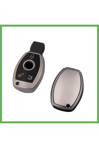 TheGencoo Mercedes E-Class Compatible Smart 3-Button Silicone Car Key Remote ...