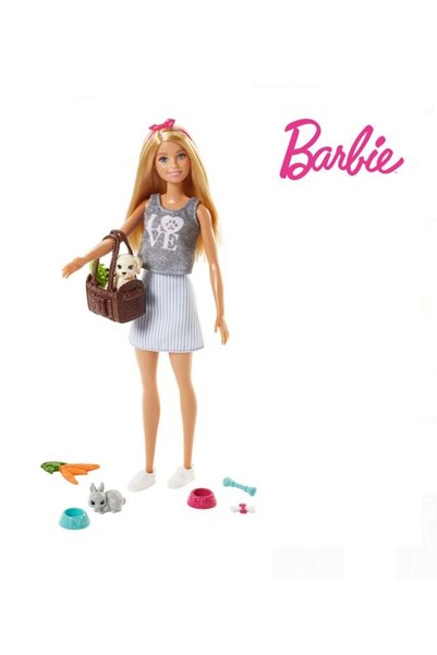 Barbie Papusa cu Animal - Mattel