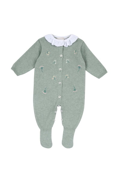 Chicco Salopeta bebelusi tricotata, Verde, 02637-71MFCI