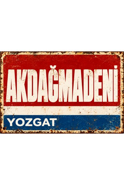 Lucena Akdağmadeni, Yozgat – Tablou decorativ de perete din metal, în stil vi...