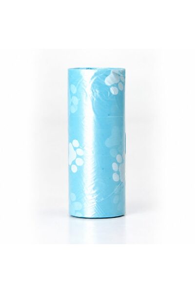 Evolium Dog waste bags, blue, evolium, for collecting excrement, with a swall...
