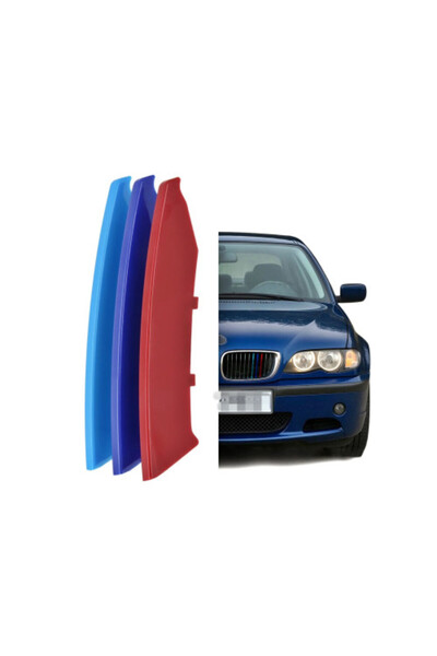OEM Set ornamente grilă față auto compatibil BMW Seria 3 E46 Cabrio Coupe 200...