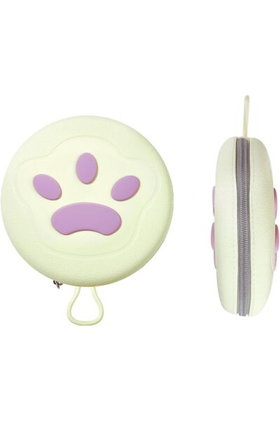 Arabest 2-in-1 Collapsible Pet Food and Water Bowl - Leakproof Food-Grade Sil...